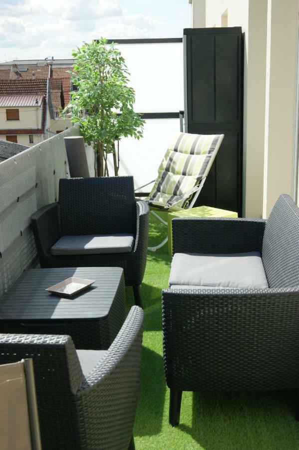 Victoria-T2-41M2-Balcon, Wifi, Linge, Produits, Menage Inclus Apartment แร็งส์ ภายนอก รูปภาพ